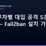 SSH 무차별 대입 공격 5초만에 차단 — Fail2ban 설치 가이드 2026